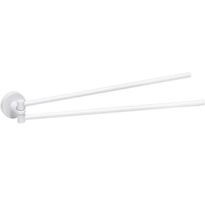 Bemeta Design WHITE: Držák ručníků dvojitý otočný 420 mm - 104204194