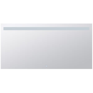 Bemeta Design Zrcadlo s LED horním osvětlením 1200 × 600 mm