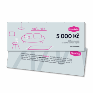 Dárková poukázka v hodnotě 5.000 Kč