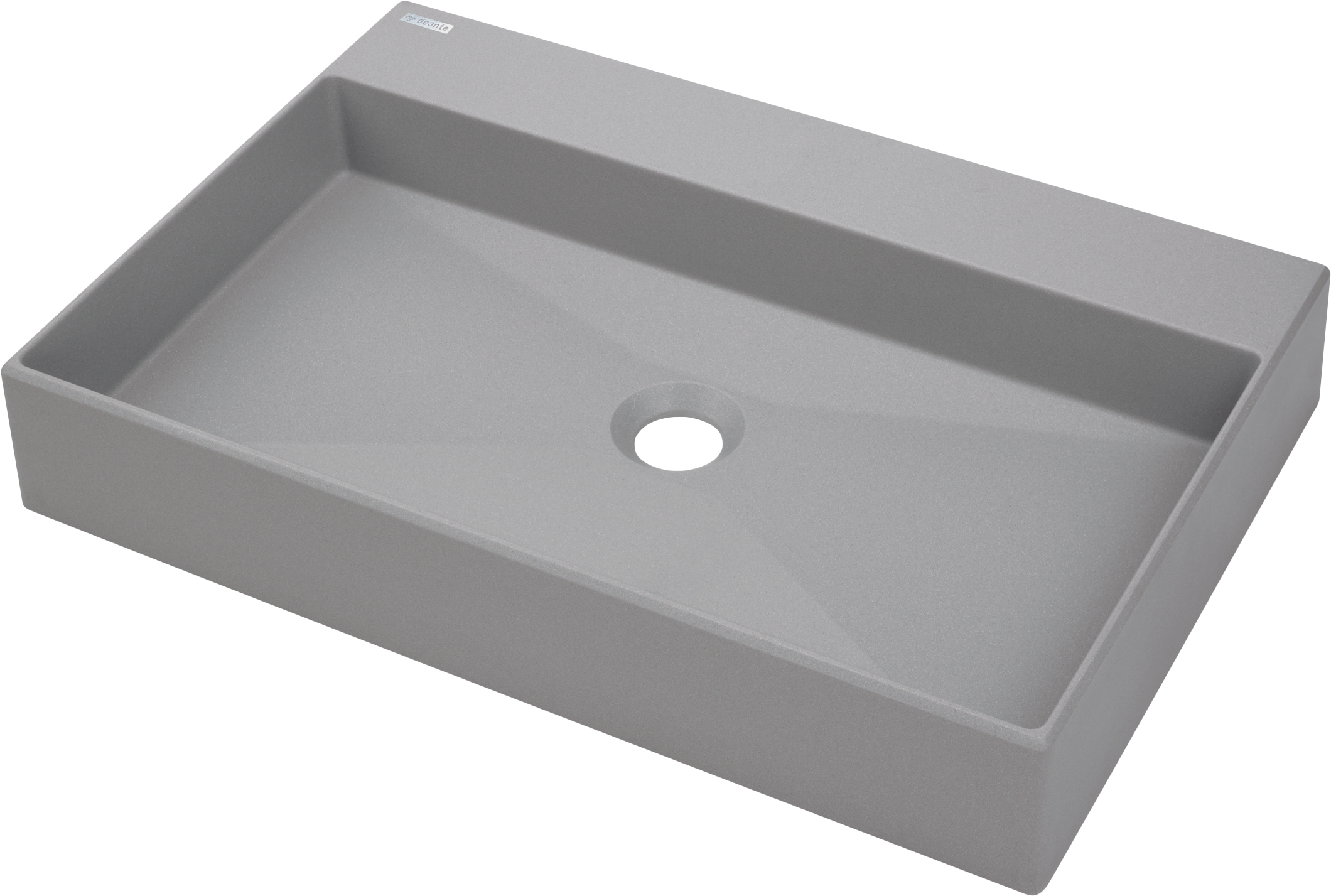 Deante Umyvadlo na desku Correo 60x40 cm granit - CQR SU6S