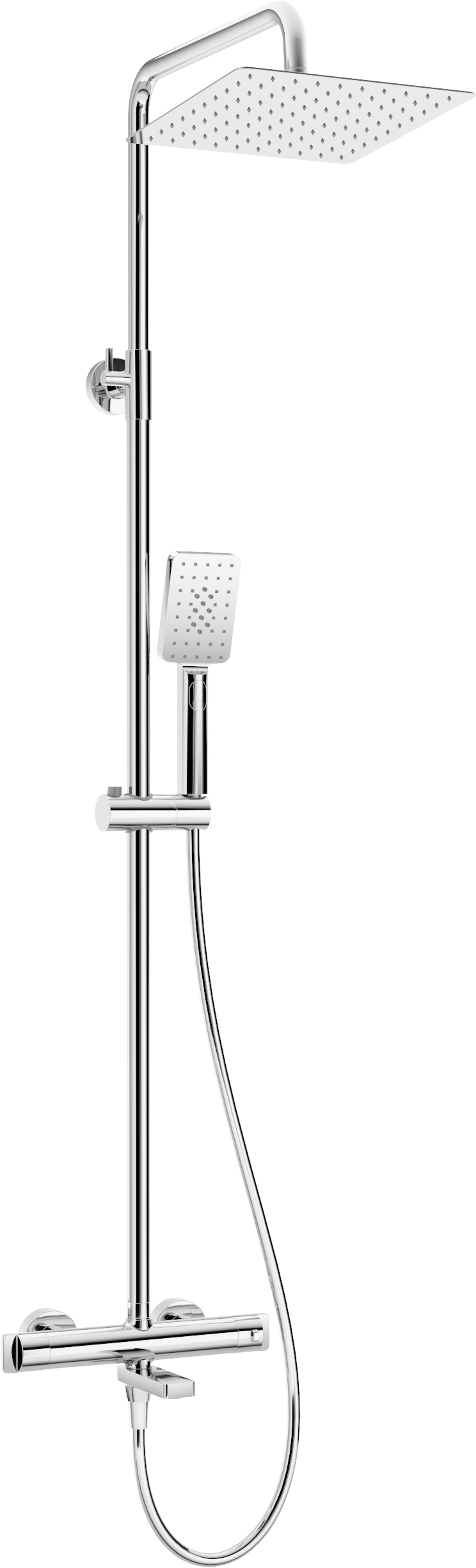 Deante Vanová termostatická baterie Therm se sprchovým kompletem - NAC 01HT
