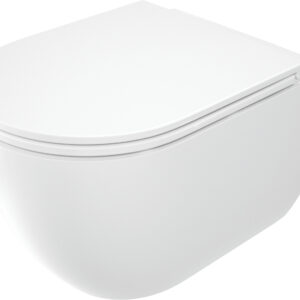 Deante Závěsný WC komplet bez příruby Round - CGRD6ZPW