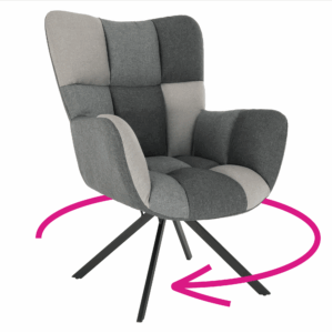 Designové otočné křeslo