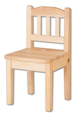 Dřevěná dětská židlička STRAKOŠ AD 241