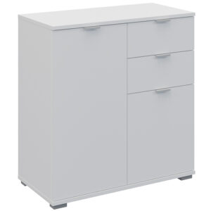 Intermeble Komoda EASY 2D2S LOW bílá