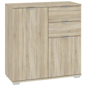 Intermeble Komoda EASY 2D2S LOW dub sonoma