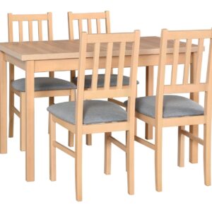 Jídelní set STRAKOŠ 1+4 MA IX a B IV