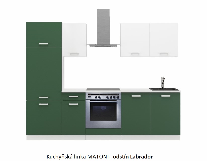 Kuchyňská linka STRAKOŠ MATONI 260 CM - Obrázek 2