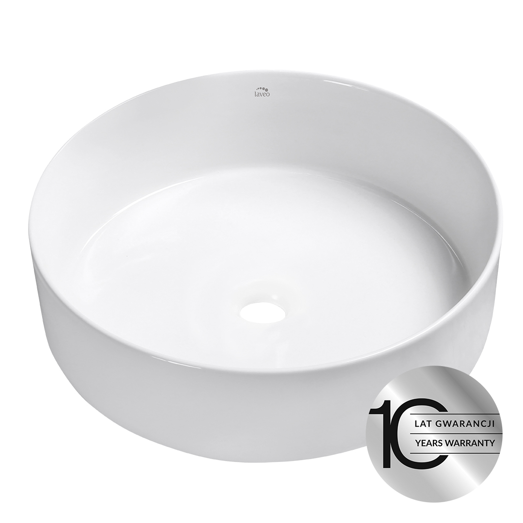 Laveo Umyvadlo na desku Desna ø36 cm - VUD_6236