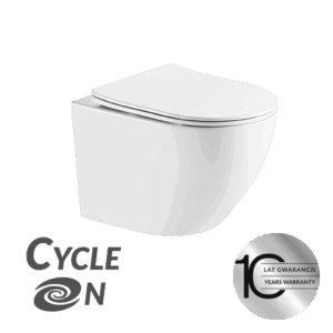 Laveo Závěsná WC mísa se SoftClose sedátkem Desna CycleOn 2.0 - VMD_610S
