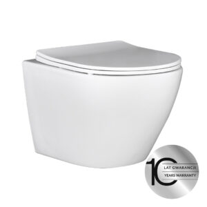 Laveo Závěsná WC mísa se SoftClose sedátkem Desna - VMD_600S