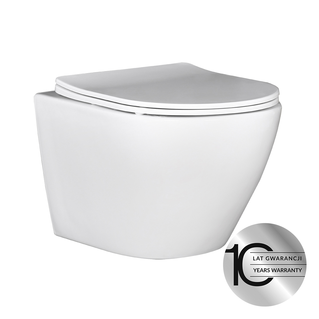 Laveo Závěsná WC mísa se SoftClose sedátkem Desna - VMD_600S