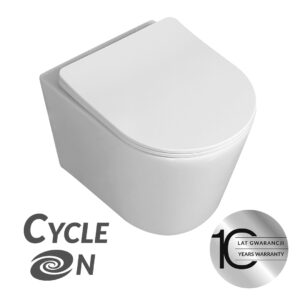 Laveo Závěsná WC mísa se SoftClose sedátkem Jari CycleOn - VMJ_609S