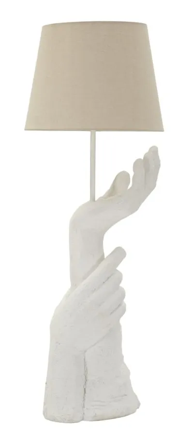Mauro Ferretti Stolní lampa Life 93 cm bílá