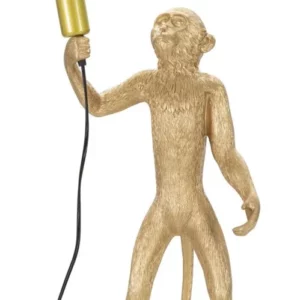 Mauro Ferretti Stolní lampa Monkey 55 cm zlatá