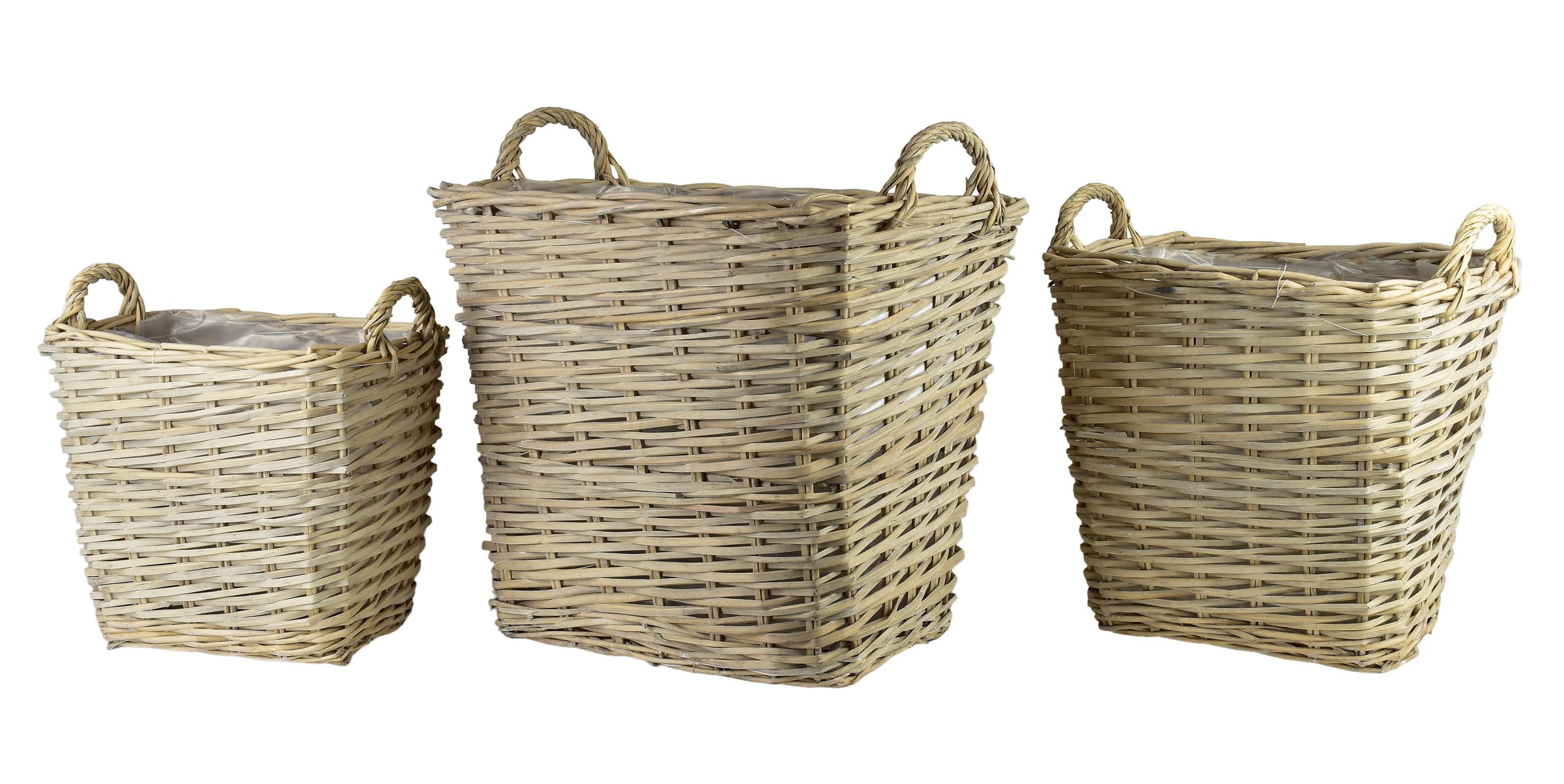 Mondex Sada 3 ks košíků GUSTAV VI M-XL béžová