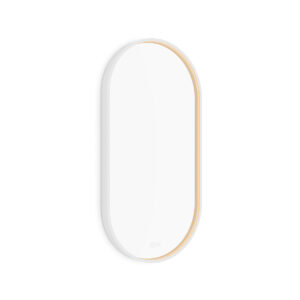 Nimco Bílé LED zrcadlo 400x800 se dvěma dotykovými senzory - ZPB 32002LVX-05