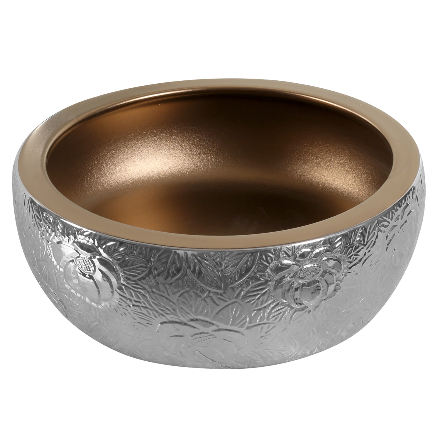 Novoterm Keramické umyvadlo na desku NV-KR-124 chrom/bronz