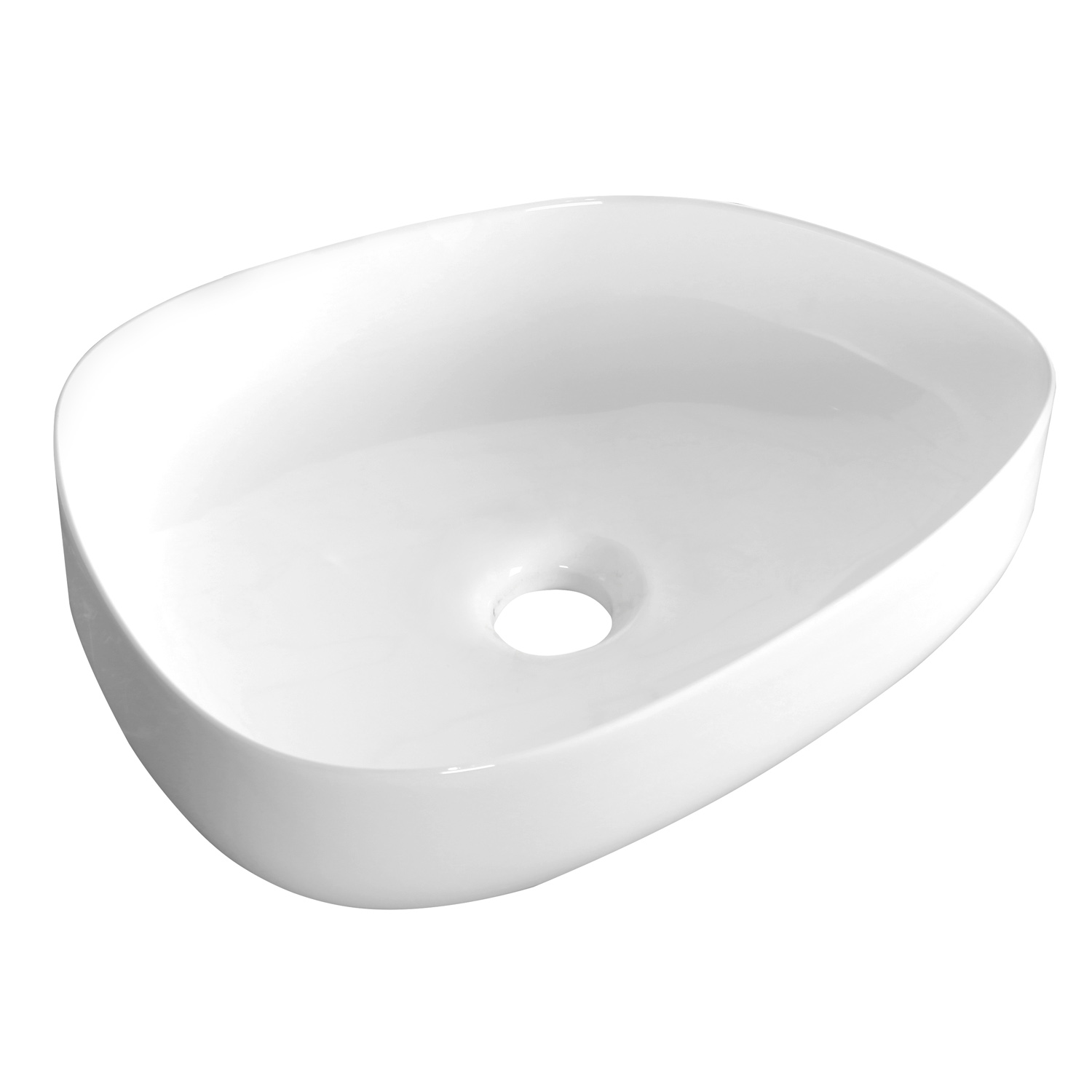Novoterm Keramické umyvadlo na desku NV-KR-440 bílé