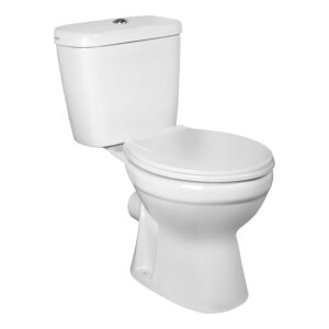 Novoterm WC kombi NV-Clear ZO se zadním odpadem a WC sedátkem
