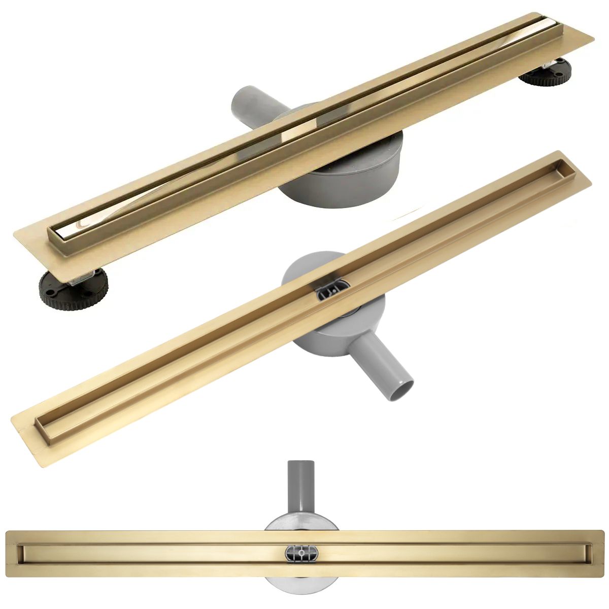 Odtokový žlab REA NEO SLIM MIRROR PRO 70 cm