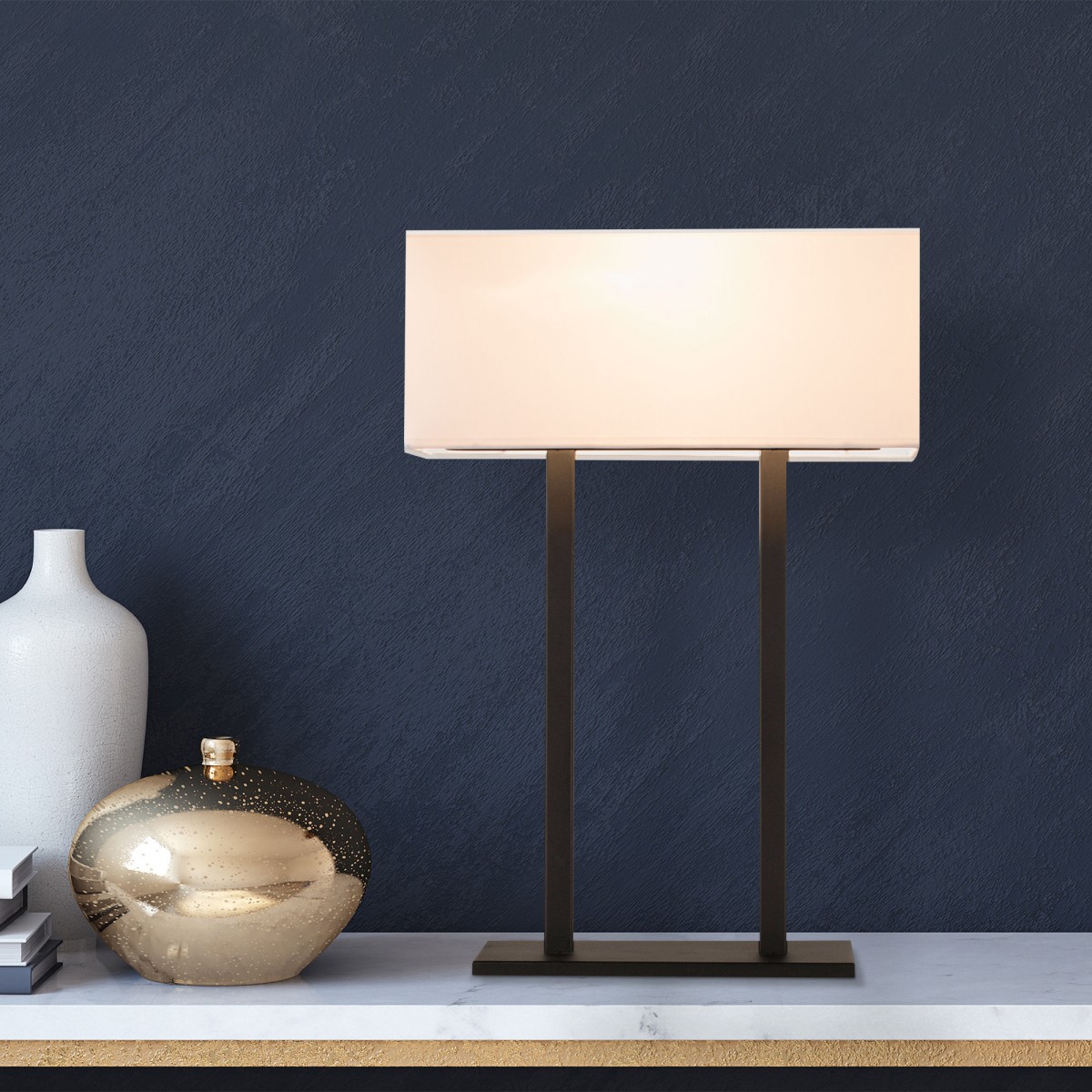 Opviq Stolní lampa Helogi bílá - Obrázek 2