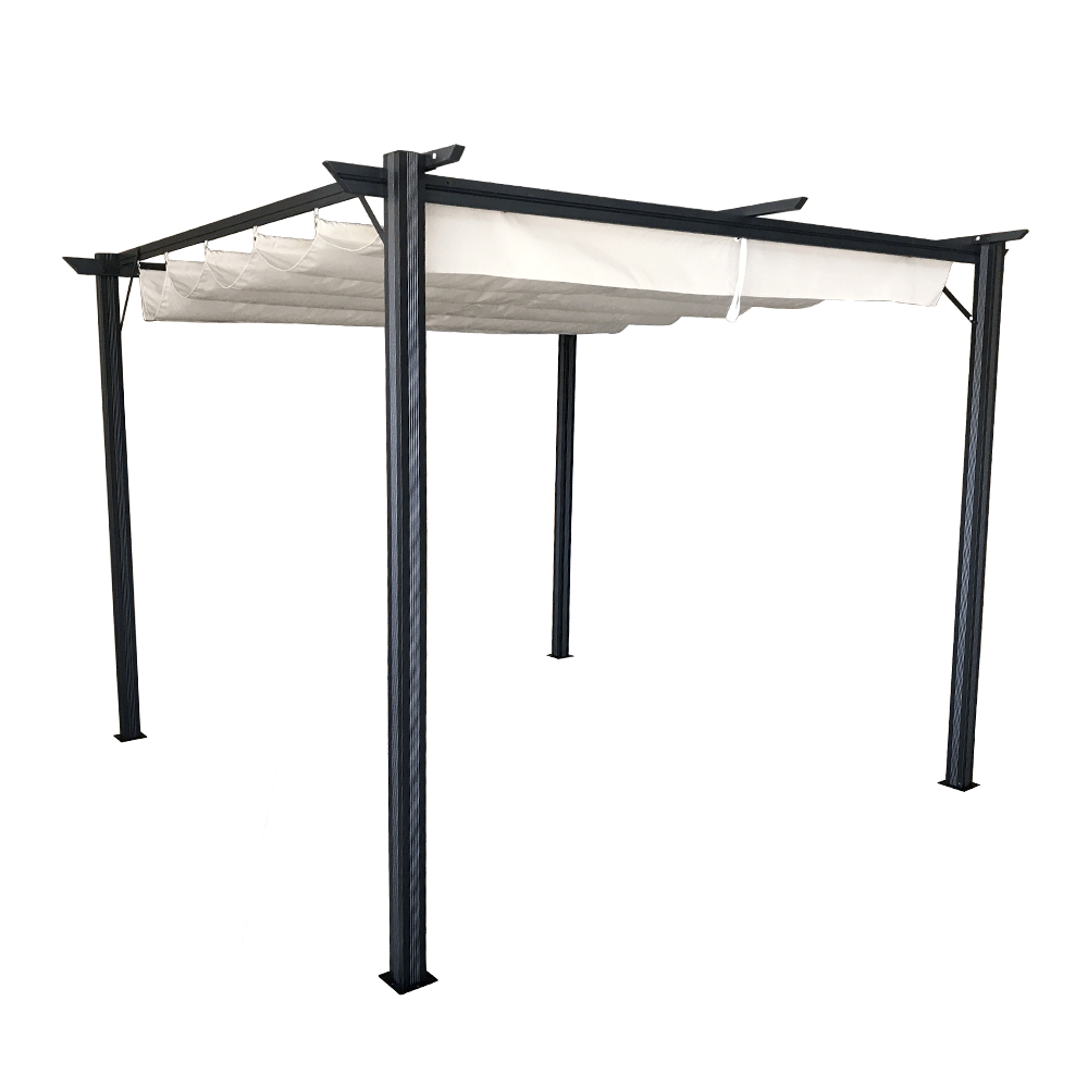 Pergola s posuvnou střechou