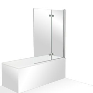 Roltechnik Outlet Dvoudílná vanová zástěna ORION Varianta: šířka: 100 cm