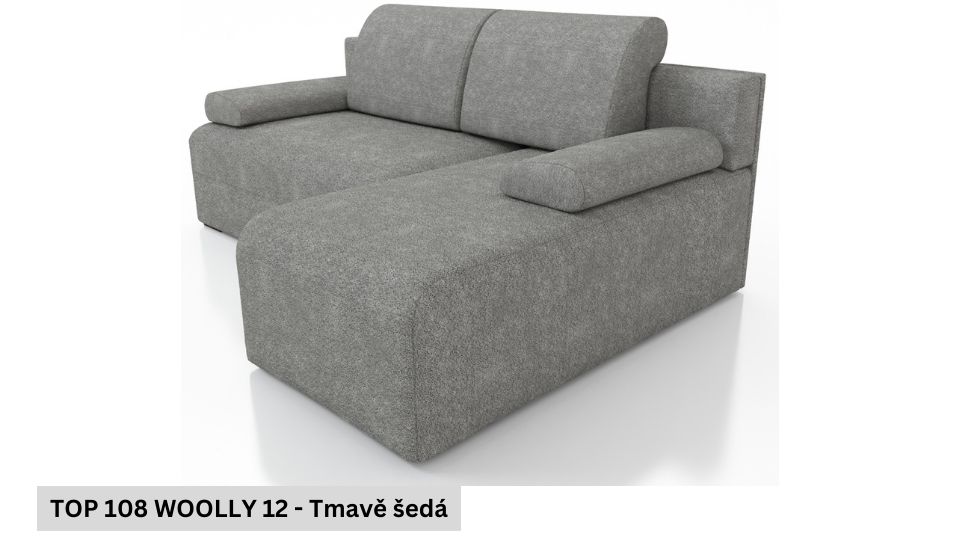 Rozkládací sedací souprava STRAKOŠ TOP 108 s úložným prostorem