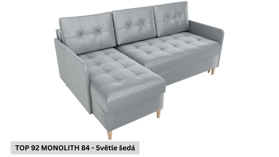 Rozkládací sedací souprava STRAKOŠ TOP 92 s úložným prostorem