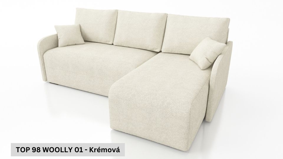 Rozkládací sedací souprava STRAKOŠ TOP 98 s úložným prostorem
