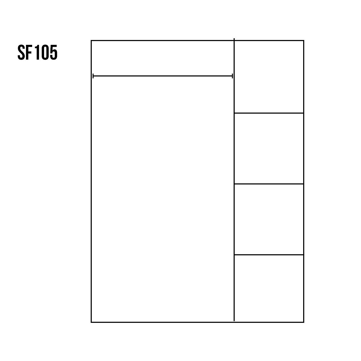 Skříň STRAKOŠ SF 105 - Obrázek 2