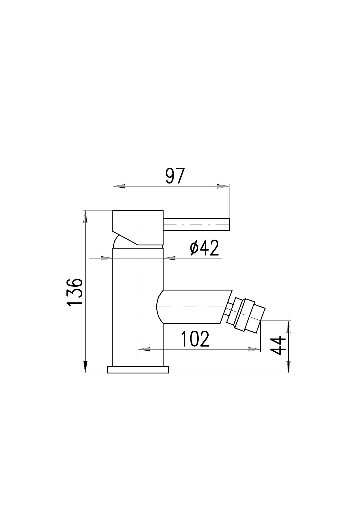 Růžové zlato kartáčovaná Připojovací hadičky - závit: 1/2"
