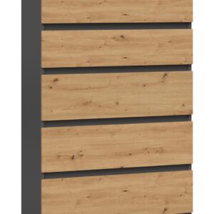 TP Living Komoda MALWA M5 dub artisan / antracit