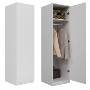 TP Living Šatní skříň Malva 50 cm bílá