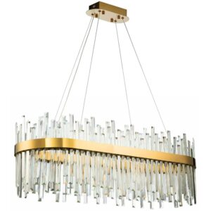 Toolight Designové LED osvětlení Crystal APP1513-CP80 Gold