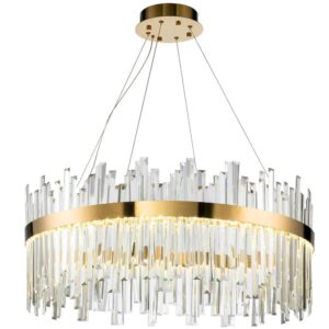 Toolight Designové LED osvětlení Crystal APP1515-CP60 Gold