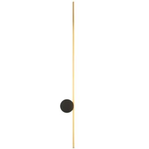 Toolight Moderní nástěnné LED osvětlení D27 LHJ062-W zlaté/černé