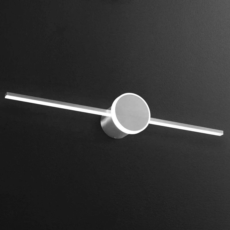 Toolight Moderní nástěnné LED osvětlení D38 80cm APP847-1W chrom - Obrázek 2