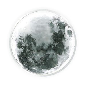 Toolight Moderní nástěnné LED osvětlení D40 Moon APP1806-CW