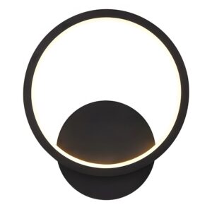 Toolight Moderní nástěnné LED osvětlení D47 LHJ081-W černé