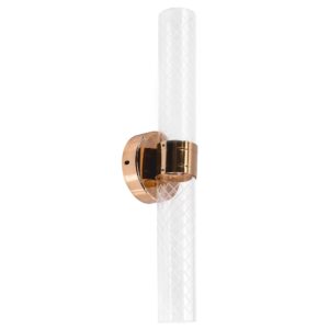 Toolight Moderní nástěnné LED osvětlení D50 LHJ070-W růžová zlatá