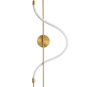 Toolight Moderní nástěnné LED osvětlení Lamp APP858-W Long Gold