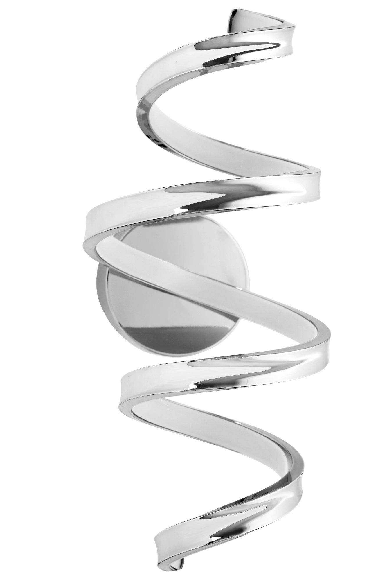 Toolight Moderní nástěnné LED svítidlo Spirála APP828-W CHROM - Obrázek 2
