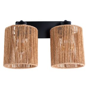 Toolight Nástěnné osvětlení BOHO B17 APP1824-2W černé
