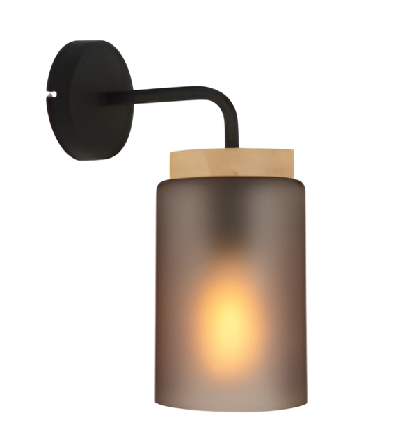 Toolight Nástěnné osvětlení Modern D11 APP1814-1W ledově šedá