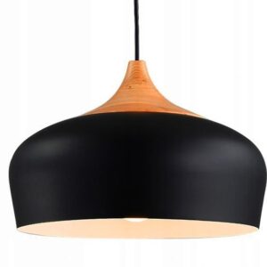 Toolight Samostatná závěsná stropní lampa Bari Black