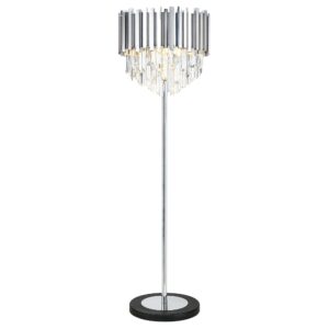 Toolight Stojací lampa Modern D54 APP1716-3F chrom