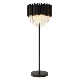 Toolight Stojací lampa Modern D56 APP1715-3F černá
