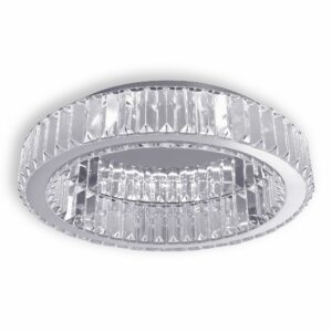 Toolight Stropní LED osvětlení Crystal Modern D12 APP1744-C 50 cm chrom